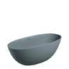 Wanna wolnostojąca z przelewem, 160 x 75 cm, Shell m+ Ash grey mat OMNIRES SHELLWWZPAG