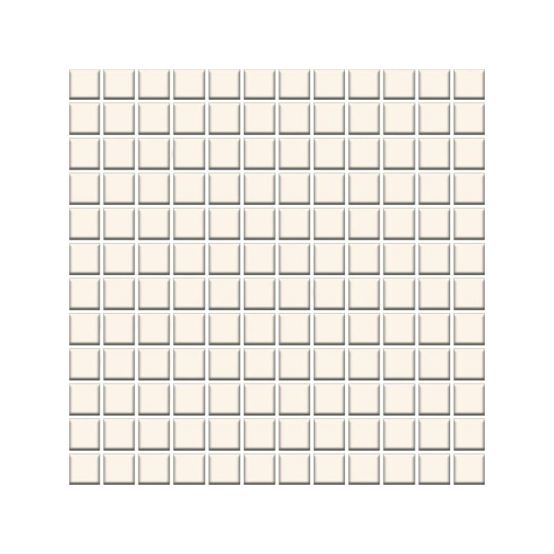 GAMMO COLOURS BIALY MOZAIKA PRASOWANA MAT K.2,3X2,3 29,8X29,8 GAT.1 (P.107449)