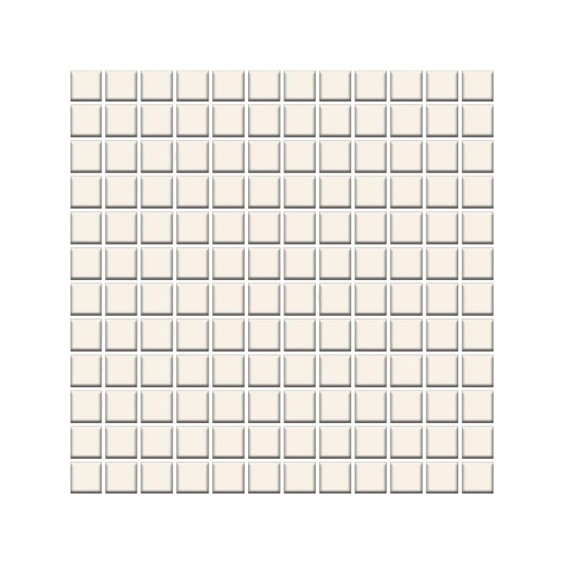 GAMMO COLOURS BIALY MOZAIKA PRASOWANA POLYSK K.2,3X2,3 29,8X29,8 GAT.1 (P.107531)
