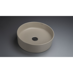 Umywalka ceramiczna nablatowa Round beż DEANTE CGR5U4S