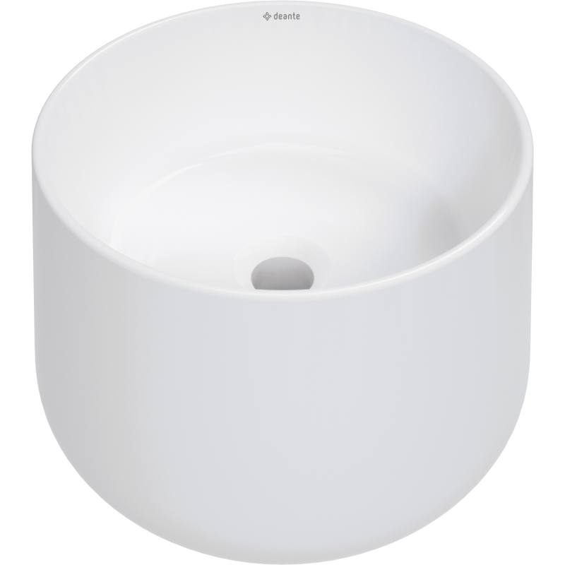 Umywalka ceramiczna nablatowa Arnika biały mat DEANTE CGNAU32