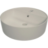 Umywalka ceramiczna nablatowa z miejscem na baterię Round beż DEANTE CGR5U4B