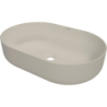 Umywalka ceramiczna nablatowa Round beż DEANTE CGR5U6S