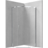 Kabina prysznicowa pięciokątna 90x90 cm Tubo chrom DEANTE KTU0099P
