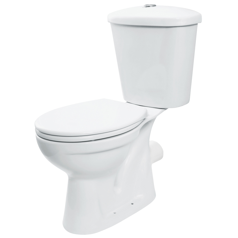 Miska WC kompakt - odpływ poziomy Funkia biały DEANTE CDFD6LPS