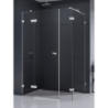 NZ4 KABINA EVENTA PLUS 1D PROSTOKĄTNA L 150x100x200 CZYSTE 8mm POWŁOKA CHROM POŁYSK NEW TRENDY EXK-4569