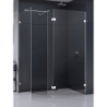 KABINA EVENTA ŚCIANKA U 110x200 CZYSTE 8mm POWŁOKA CHROM POŁYSK NEW TRENDY EXK-4646