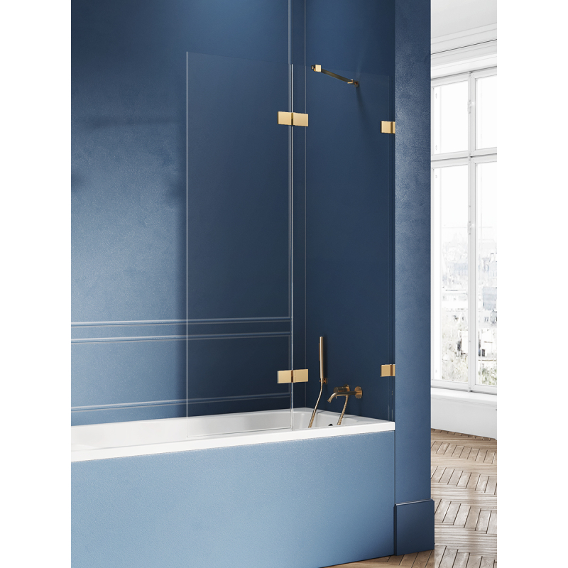 NZ2 PARAWAN NAWANNOWY AVEXA GOLD BRUSHED 1D L 100x150 CZYSTE 6mm POWŁOKA ZŁOTY SZCZOTKOWANY NEW TRENDY EXK-2010