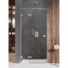 DRZWI WNĘKOWE AVEXA 1D L 110x200 CZYSTE 6mm POWŁOKA CHROM POŁYSK NEW TRENDY EXK-1447