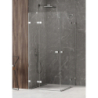 KABINA AVEXA 2D KWADRATOWA  100x100x200 CZYSTE 6mm POWŁOKA CHROM POŁYSK NEW TRENDY EXK-1527