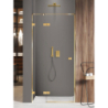 DRZWI WNĘKOWE AVEXA GOLD SHINE 1D L 90x200 CZYSTE 6mm POWŁOKA ZŁOTY POŁYSK NEW TRENDY EXK-1632