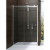DRZWI WNĘKOWE DIORA 1D U 130x200 CZYSTE 6mm POWŁOKA CHROM POŁYSK NEW TRENDY EXK-1316