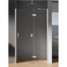 DRZWI WNĘKOWE NEW RENOMA 1D P 80x195 CZYSTE 6mm POWŁOKA CHROM POŁYSK NEW TRENDY D-0096A