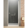 DRZWI WNĘKOWE NEW SOLEO 1D U 70x195 CZYSTE 6mm POWŁOKA CHROM POŁYSK NEW TRENDY D-0119A