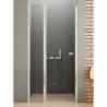 DRZWI WNĘKOWE NEW SOLEO 1D U 110x195 CZYSTE 6mm POWŁOKA CHROM POŁYSK NEW TRENDY D-0157A