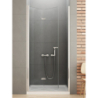DRZWI WNĘKOWE NEW SOLEO 1D L 100x195 CZYSTE 6mm POWŁOKA CHROM POŁYSK NEW TRENDY D-0135A