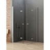 KABINA NEW SOLEO 2D KWADRATOWA  90x90x195 CZYSTE 6mm ACTIVE SHIELD 2.0  NEW TRENDY D-0149A/D-0153A