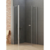 KABINA NEW SOLEO 1D PIĘCIOKĄTNA U 80x80x195 CZYSTE 6mm POWŁOKA CHROM POŁYSK NEW TRENDY K-0606