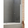 PARAWAN NAWANNOWY NEW SOLEO U 70x140 CZYSTE 6mm POWŁOKA CHROM POŁYSK NEW TRENDY P-0024