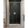 DRZWI WNĘKOWE ALTA III 1D U 80x195 CZYSTE 6mm POWŁOKA CHROM POŁYSK NEW TRENDY D-0252A
