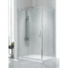 KABINA NEW CORRINA 1D PROSTOKĄTNA U 120x90x195 CZYSTE 6mm POWŁOKA CHROM POŁYSK NEW TRENDY D-0090A/D-0079B