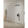 NZ2 KABINA NEW MODUS WHITE WALK-IN U 100x200 CZYSTE 8mm POWŁOKA BIAŁY  NEW TRENDY EXK-2267