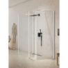 NZ2 KABINA NEW MODUS WHITE WALK-IN U 90x200 CZYSTE 8mm POWŁOKA BIAŁY  NEW TRENDY EXK-2334