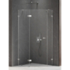 KABINA AVEXA 1D PIĘCIOKĄTNA L 90x90x200 CZYSTE 6mm POWŁOKA CHROM POŁYSK NEW TRENDY EXK-3886