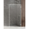 NZ4 KABINA AVEXA WHITE WALK-IN  110x200 CZYSTE 6mm POWŁOKA RAMKA ALU BIAŁY  NEW TRENDY EXK-2912