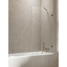 NZ4 PARAWAN NAWANNOWY AVEXA GUNMETAL BRUSHED  90x150 CZYSTE 6mm POWŁOKA GUNMETAL SZCZOTKOWANY NEW TRENDY EXK-3519