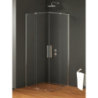 KABINA SMART 2D PROSTOKĄTNA U 110x120x200 CZYSTE 8mm POWŁOKA CHROM POŁYSK NEW TRENDY EXK-4068
