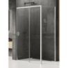 KABINA PRIME 1D PROSTOKĄTNA P 140x70x200 CZYSTE 6mm POWŁOKA CHROM POŁYSK NEW TRENDY K-1240