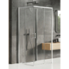 NZ2 KABINA PRIME 2D KWADRATOWA PRZYŚCIENNA U 90x90x200 CZYSTE 6mm POWŁOKA CHROM POŁYSK NEW TRENDY K-0902