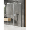 NZ4 KABINA PRIME WHITE 2D PROSTOKĄTNA PRZYŚCIENNA P 100x90x200 CZYSTE 6mm POWŁOKA BIAŁY  NEW TRENDY K-1539