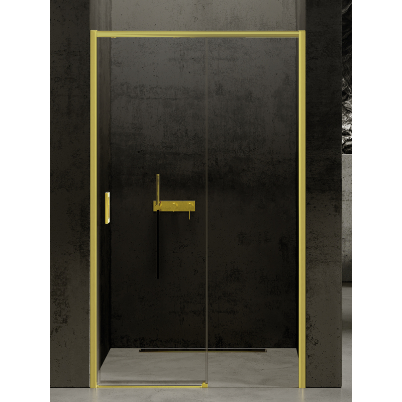 NZ4 DRZWI WNĘKOWE PRIME LIGHT GOLD 1D P 120x200 CZYSTE 6mm POWŁOKA LIGHT GOLD POŁYSK NEW TRENDY D-0425A