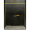 NZ4 DRZWI WNĘKOWE PRIME LIGHT GOLD 2D U 150x200 CZYSTE 6mm POWŁOKA LIGHT GOLD POŁYSK NEW TRENDY D-0444A