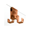 WIESZAK NA RĘCZNIK COPPER BRUSHED COPPER SZCZOTKOWANY NEW TRENDY AK-0013