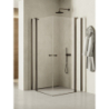 KABINA NEW SOLEO GUNMETAL BRUSHED 2D PROSTOKĄTNA U 100x100x195 CZYSTE 6mm POWŁOKA GUNMETAL SZCZOTKOWANY NEW TRENDY K-2187