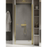 DRZWI WNĘKOWE NEW SOLEO LIGHT GOLD 1D U 100x195 CZYSTE 6mm POWŁOKA LIGHT GOLD POŁYSK NEW TRENDY D-0453A