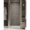 DRZWI WNĘKOWE NEW SOLEO LIGHT GOLD 2D U 110x195 CZYSTE 6mm POWŁOKA LIGHT GOLD POŁYSK NEW TRENDY D-0458A