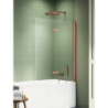 PARAWAN NAWANNOWY NEW SOLEO COPPER BRUSHED P 100x140 CZYSTE 6mm POWŁOKA COPPER SZCZOTKOWANY NEW TRENDY P-0124