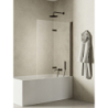PARAWAN NAWANNOWY NEW SOLEO GUNMETAL BRUSHED L 100x140 CZYSTE 6mm POWŁOKA GUNMETAL SZCZOTKOWANY NEW TRENDY P-0141