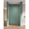 NZ4 DRZWI WNĘKOWE EVENTA COPPER SHINE 1D L 110x200 CZYSTE 8mm POWŁOKA COPPER POŁYSK NEW TRENDY EXK-6362