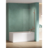 PARAWAN NAWANNOWY EVENTA COPPER SHINE U 50x150 CZYSTE 8mm POWŁOKA COPPER POŁYSK NEW TRENDY EXK-5693
