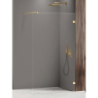 KABINA AVEXA GOLD SHINE WALK-IN U 120x200 CZYSTE 8mm POWŁOKA ZŁOTY POŁYSK NEW TRENDY EXK-7061