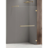 NZ4 KABINA AVEXA GOLD SHINE WALK-IN  80x200 CZYSTE 6mm POWŁOKA WIESZAK ZŁOTY POŁYSK NEW TRENDY EXK-7069
