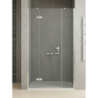 DRZWI WNĘKOWE REFLEXA 1D L 130x200 CZYSTE 6mm POWŁOKA CHROM POŁYSK NEW TRENDY EXK-5078