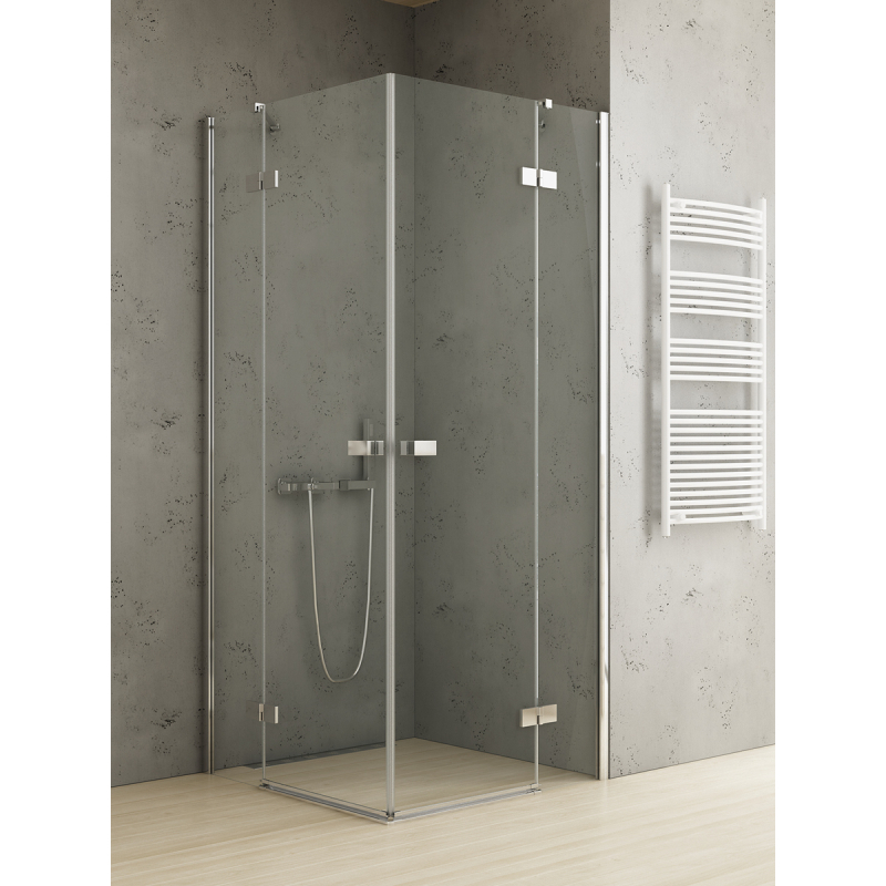 KABINA REFLEXA 2D PROSTOKĄTNA  110x80x200 CZYSTE 6mm POWŁOKA CHROM POŁYSK NEW TRENDY EXK-5177