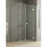 NZ4 KABINA REFLEXA 1D PROSTOKĄTNA P 110x80x200 CZYSTE 6mm POWŁOKA CHROM POŁYSK NEW TRENDY EXK-5085