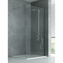 NZ4 KABINA NEW MODUS WALK-IN U 160x200 CZYSTE 8mm POWŁOKA CHROM POŁYSK NEW TRENDY EXK-5466